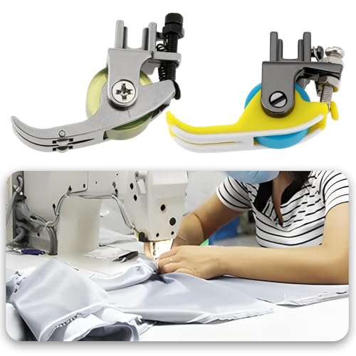 2 Piezas Pie Prensatelas Rodillo para Máquina de Coser Industrial miniatura 2