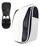 Portátil para Zapatos De Golf: Diseño Duradero De Nailon Impermeable con Cremallera, Portazapatos Portátil Y | Par