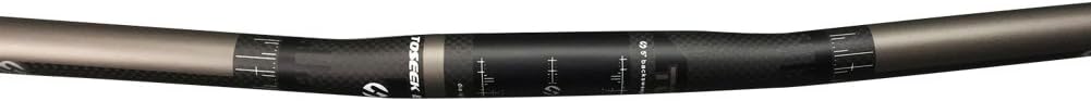 happybuying88 Diameter 25.4mm 3K Full Carbon Fiber Flat bar Handlebars MTB Bike Handlebars 580-700mm Black Matt