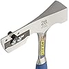 ESTWING Shingler's Hammer - 28 oz USA Made Roofer's Tool with Milled Face & Shock Reduction Grip - E3-CA