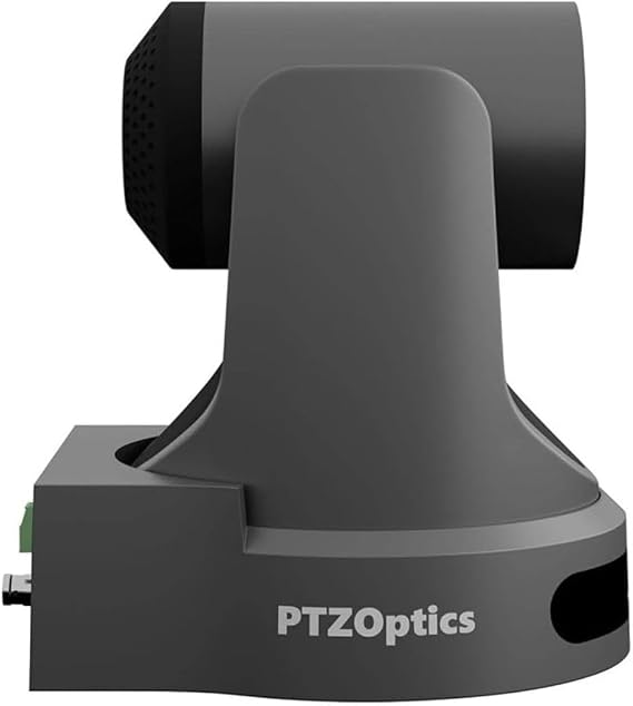 PTZOptics Move SE 20x 1080p Full HD Advanced PTZ Auto-Tracking Pan Tilt Zoom Camera for Live Streaming and Video Production (Gray)