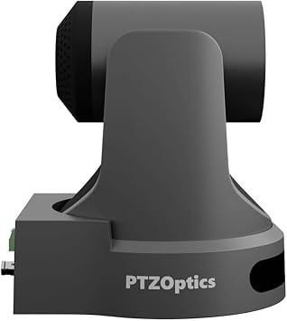 PTZOptics Move SE 20x 1080p Full HD Advanced PTZ Auto-Tracking Pan Tilt Zoom Camera for Live Streaming and Video Production (Gray)