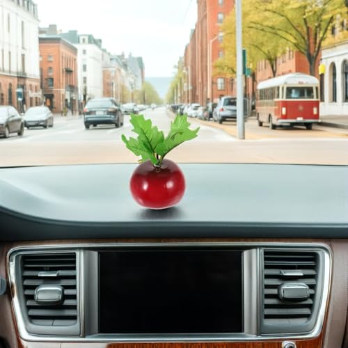 Accesorios para coche y decoración de antena de techo Didiseaon con forma de zanahoria 6