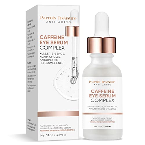 Caffeine Eye Serum, Effective Ingredient Caffeine Eye Cream, Anti Aging Eye Cream For Wrinkles Eye Bags And Dark Circles Remover #TOP5