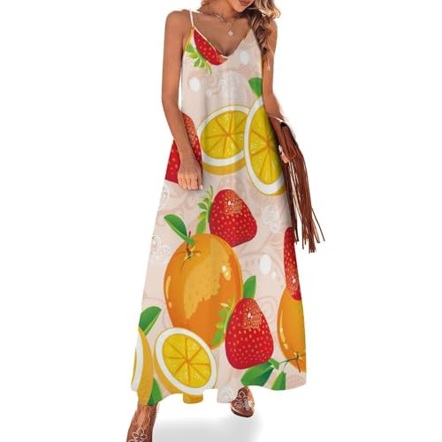 Robe longue plage femme été sans manches style robe maxi voyage