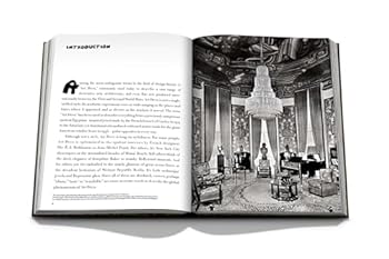 Hardcover Art Deco Style Book