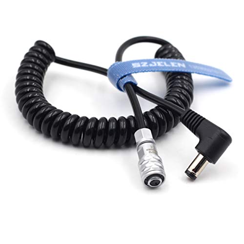 SZJELEN DC2.5 to SF6 2Pin Female Connector for Blackmagic Pocket Cinema Camera 4K/6K Power Cable