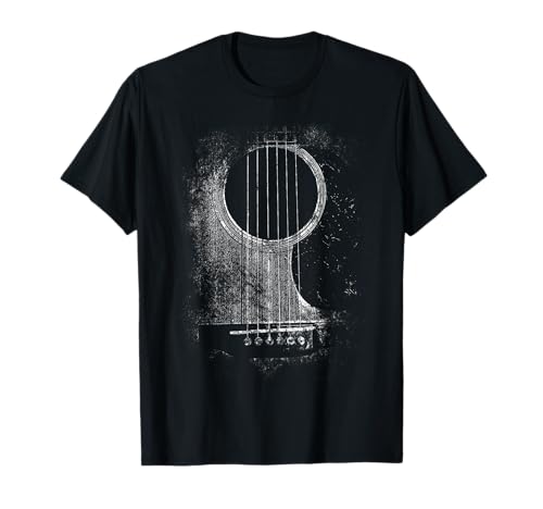 Acoustic Guitar Player Six String Classic Rock & Roll T-Shirt