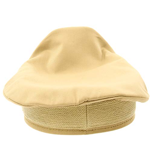 U.s. Wwii Officer Visor Crusher Cap: Summer (Khaki) - Size Us 7 3/4 (62 Cm) #TOP5