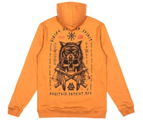 Howitzer Style Men's Hoodie Viking Proud Military Grunt MFG