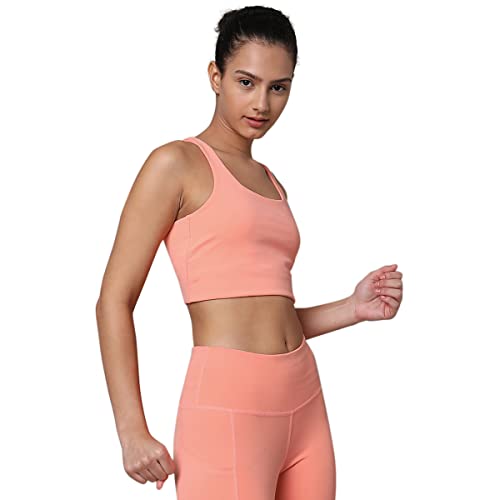 Image of Silvertraq High Impact Action Bra with Clasp Peach