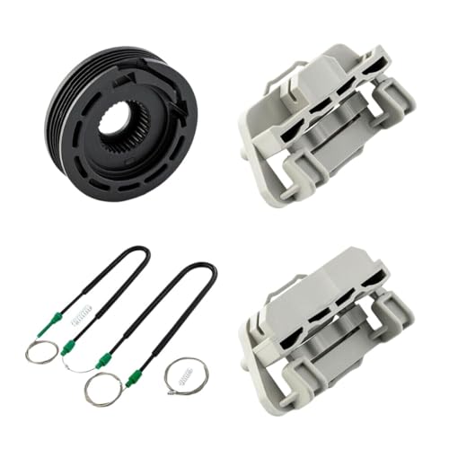 Kit réparation lève-vitre de voiture en plastique avant droit pour Jaguar S-Type