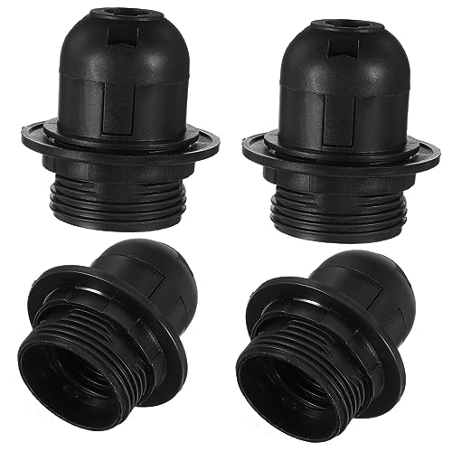 HOLIDYOYO 4pezzi Portalampada Per Esterni Ricambio Lampadine Per Lampade Da Tavolo Sospensioni e Applique Accessori Per Illuminazione Fai Da Te Alta Durabilità e Praticità