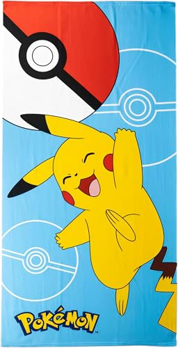 Pokémon Telo Mare per Bambini - Asciugamano Piccolo con Stampa...