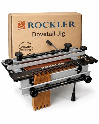 Rockler Dovetail Jig – Versatile Dovetail Jig Kit Includes D...