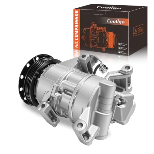 Image of Air Conditioner AC Compressor with Clutch Fits for Scion xA 2004-2006