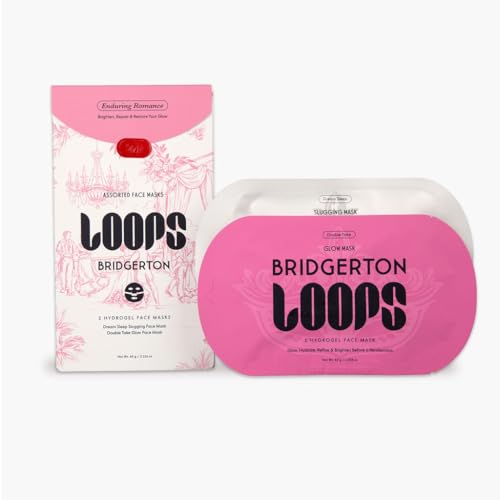 LOOPS Bridgerton™ NETFLIX Enduring Romance Set - Korean Face Masks, 2pc