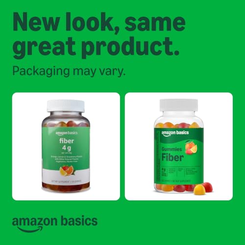 Amazon Basics Fiber Gummies