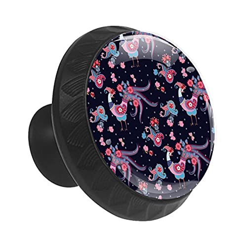 Boutons de tiroir poule de 35mm en lot de 12 pour meuble et commode