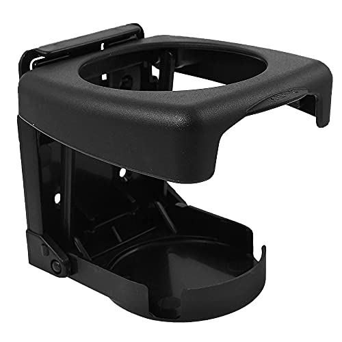 Uxcell Black Plastic Folding Car Truck Drink Cup Can Bottle Holder Stand #TOP2