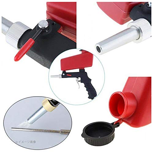 落下式エアーサンドブラスター 重力式 エアーサンドブラストガンキット サンドブラストキャビネット不要 替ノズル付き 塗装剥がし 錆落とし 工具 工業和科研用品 機床 Whenbuy Jchere Com