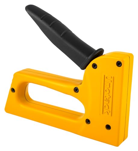 Image of AL-10 Manual Staple Tacker (Lightweight Aluminium Body, Ergonomic Handle Lock for Easy Storage, Visual Refill Window, Ideal for Upholstery & Craft)