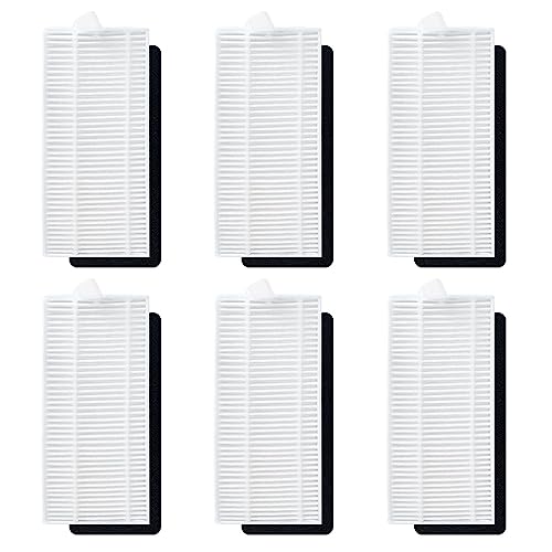 6 filtri HEPA di ricambio compatibili con Aonus i8 Robot Aspirapolvere Ricambi