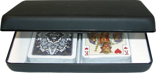 Piatnik 2928 Playing Card Box for Bridge/Poker in Green