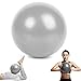 Ballon Fitness 25cm,Pilates Ballon,Yoga Ball,Ballon de Gymnastique Rythmique,Petit Exercice Yoga Ball Ballon,Utilisé pour L'entraînement Abdominal et des Epaules Le Yoga,Équilibre,Sport (Gris Argent)