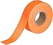 Brady Flourescent Orange Flagging Tape for Boundaries and Hazardous Areas - Non-Adhesive Tape, 1.188