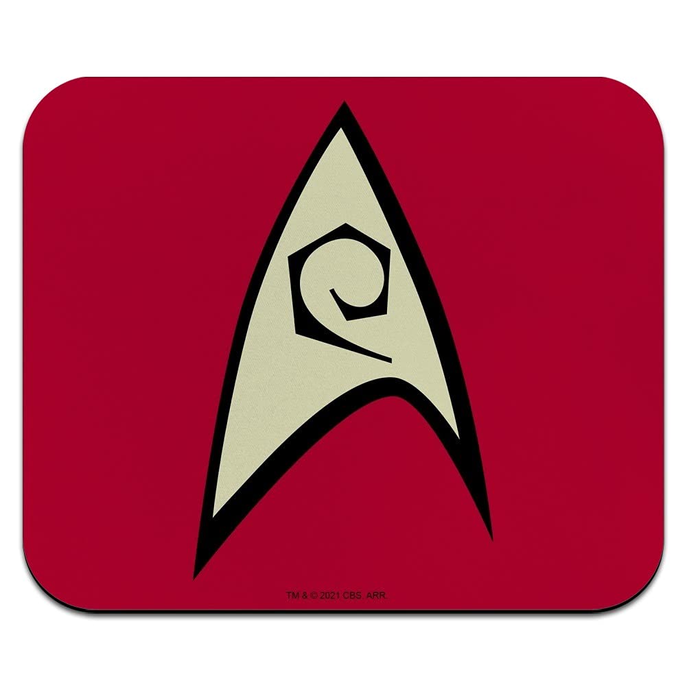 Star Trek Engineering Shield Low Profile Thin Mouse Pad Mousepad
