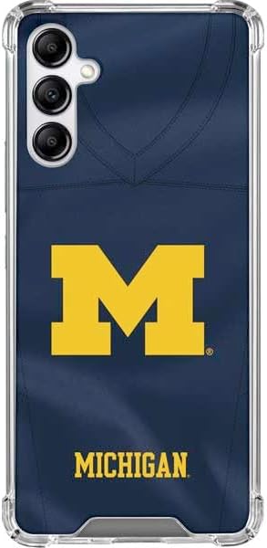 Skinit Clear Phone Case Compatible with Galaxy A14 5G - Officially Licensed University of Michigan Wolverines M Design