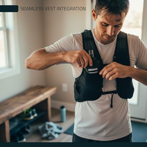 FITLY Soft Flask - Shrink As You Drink Soft Water Bottle for Hydration Pack - Folding Water Bottle Ideal for Running, Hiking, Cycling, Climbing & Rigorous Activity - Image 6