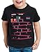 style3 Retro Kong T-Shirt per Bambini e Ragazzi Donkey Geek NES Nerd Gamer, Dimensione:116