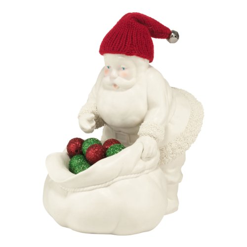 Department 56 Snowbabies Classics Santa Shines Figurine, 7.75 inch