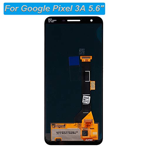 Écran tactile Google Pixel 3A LCD OLED noir vitre de remplacement 5,6 pouces