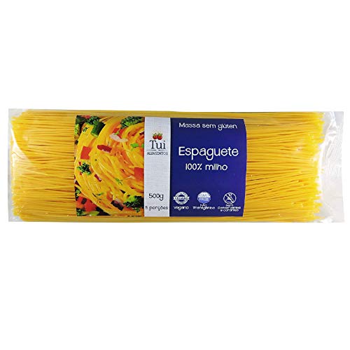 MacArrão de Milho Espaguete, TUI ALIMENTOS, 500 G
