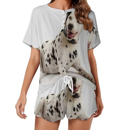 Pyjama dalmatien femme fini les nuits de canicule avec ce sleepwear léger