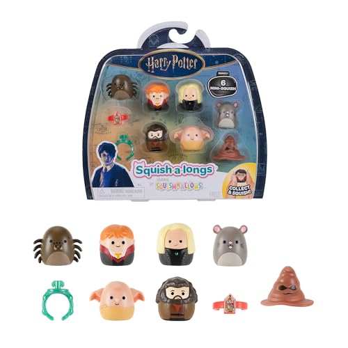 Squish-a-Longs Harry Potter 6-Pack