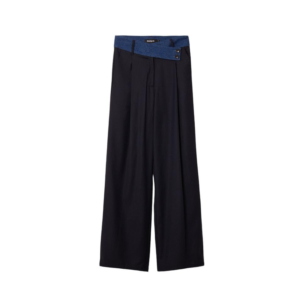 Desigual Womens Woman Woven Long Trousers