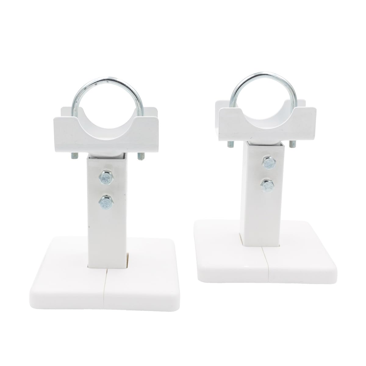 Paire De Fixations Au Sol Pour Radiateurs En Aluiniu, Avec Une