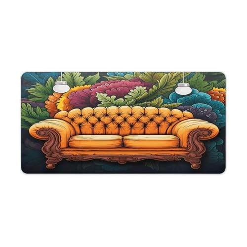 Mouse Pad Grande Antideslizante de Goma 30x60 cm