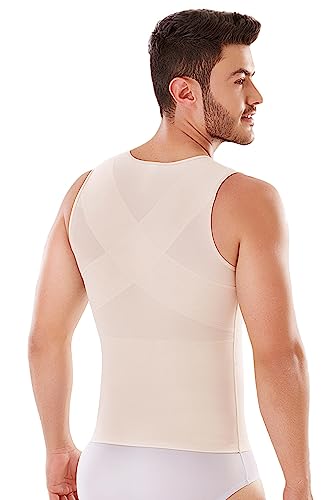 63 Fajas Para Hombres Firm Compression Post-Surgical Shaper Vest Faja Colombiana Para Hombre Compression Tank Top Men4