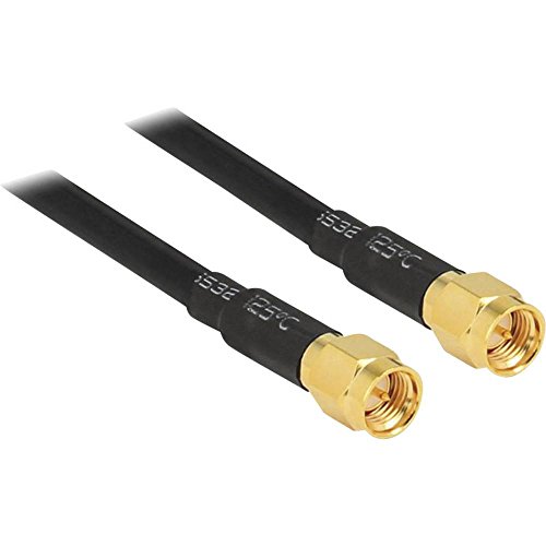 Câble COAXIAL SMA haute performance Delock 88891 5M noir