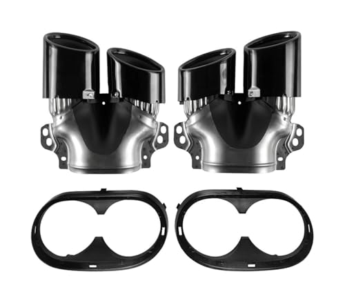 �G�L�]�[�X�g�}�t���[ �p W177 A35 C118 CLA35 X247 GLB35 A45S �p AMG �đ��� 2020+ �Ԃ̔r�C�G���h�p�C�v��[�e�[���}�t���[�p�C�v�J�o�[(�u���b�N)