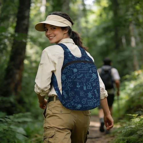 Mochila plegable ligera para senderismo y viaje miniatura 6