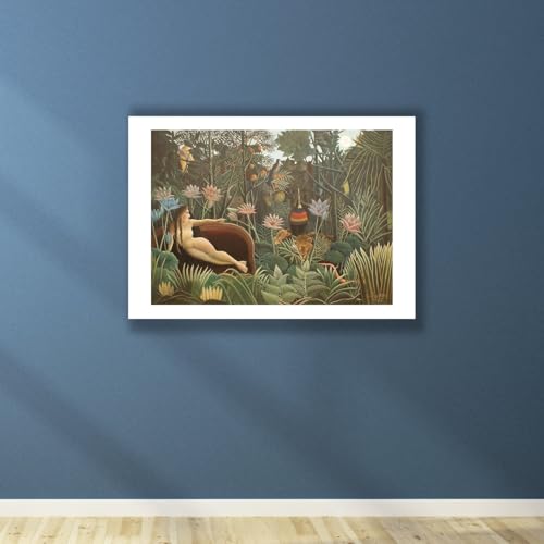 Impression d'art mate Henri Rousseau The Dream 1910 - Spiffing Prints Medium - 5