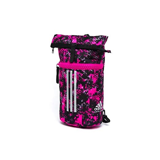 adidas dam militär väska strid sport ryggsäck, rosa kamo/silver, M