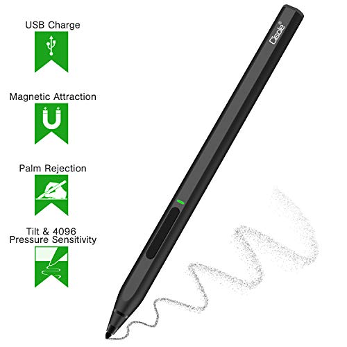 Surface Pen, Ciscle High-efficiency Charge Surface Pro Pen with Max 4096 Levels of
