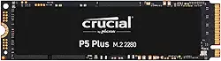 SSD Crucial P5 Plus 1TB NVMe M.2 2280 (Leitura até 6600MB/s e Gravação até 5000MB/s)